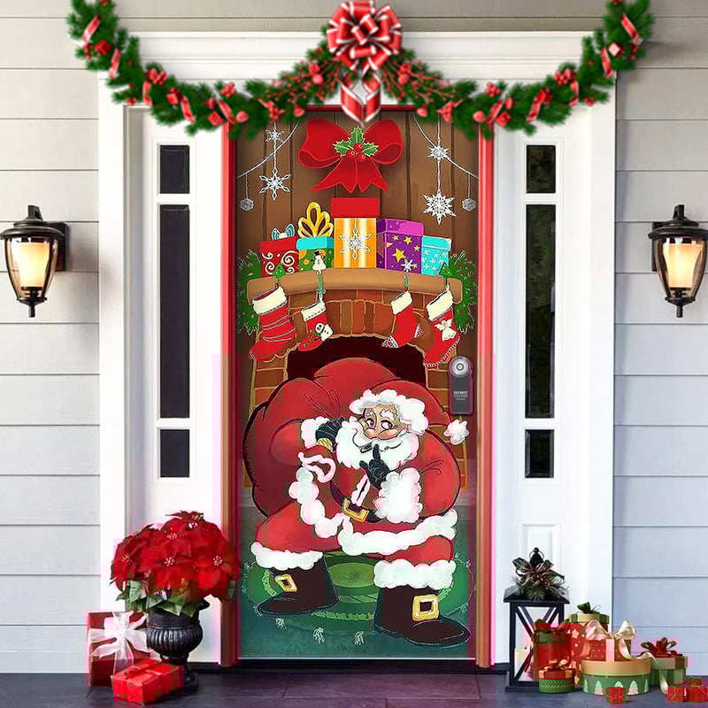 DoorJolly™ Świąteczna dekoracja na drzwi