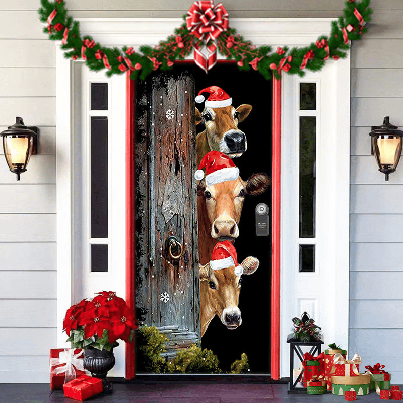 DoorJolly™ Świąteczna dekoracja na drzwi