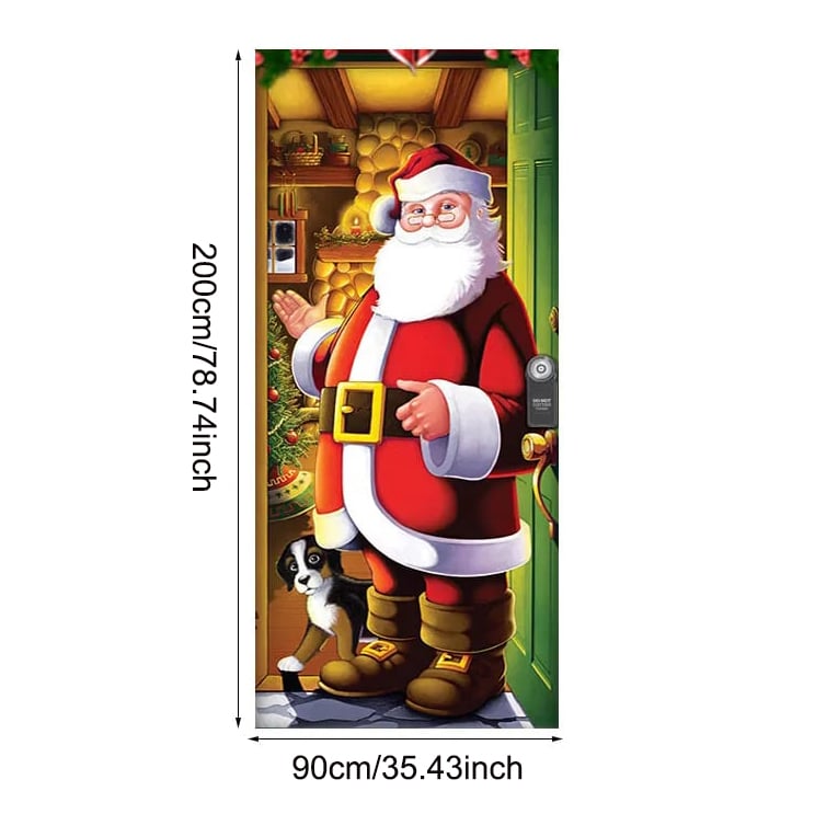 DoorJolly™ Świąteczna dekoracja na drzwi