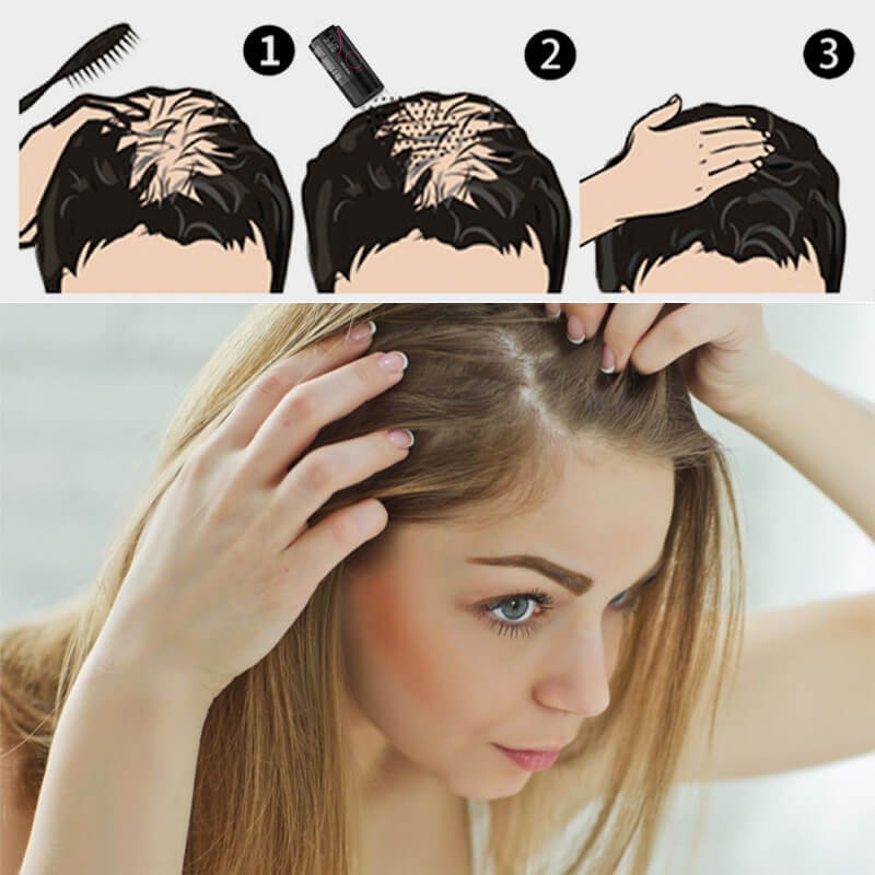 EELHOE HAIR™ Puder przeciw wypadaniu włosów i szybkie wypełnienie linii włosów
