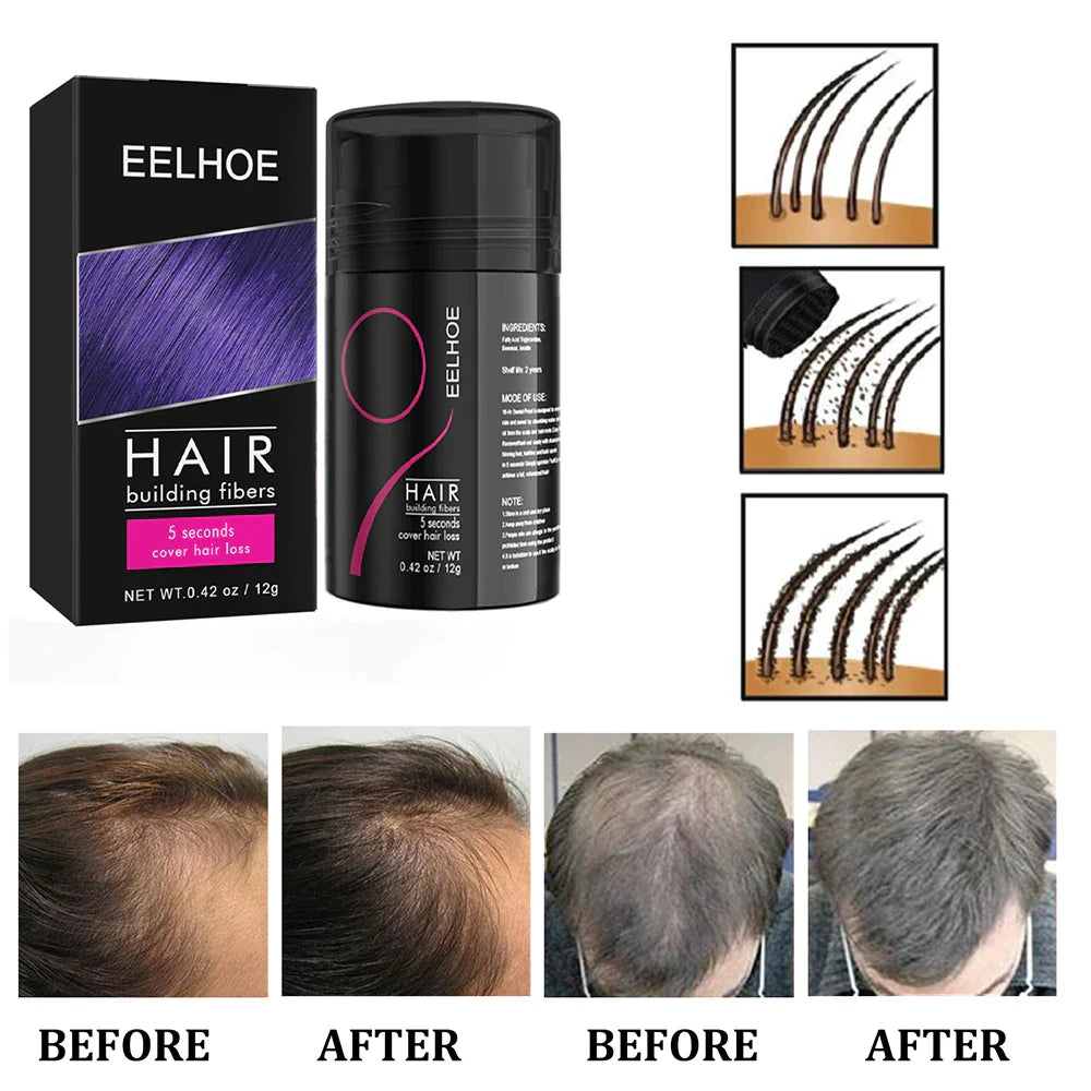 EELHOE HAIR™ Puder przeciw wypadaniu włosów i szybkie wypełnienie linii włosów