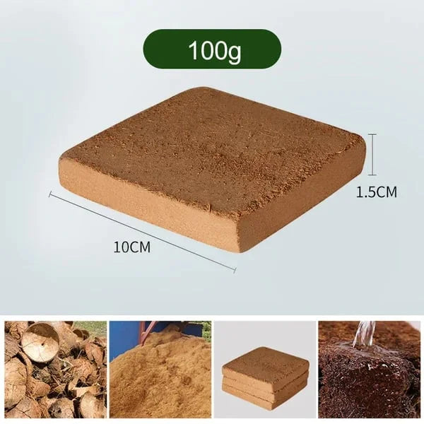 EcoBloom™ Wysokiej jakości organiczne cegły z włókna kokosowego dla roślin