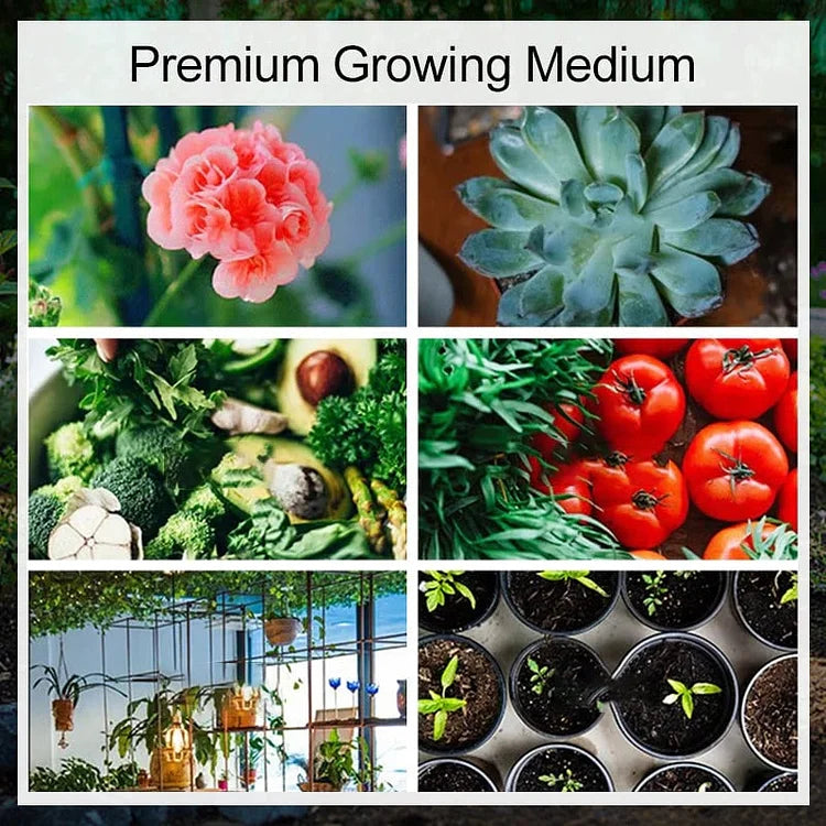 EcoBloom™ Wysokiej jakości organiczne cegły z włókna kokosowego dla roślin