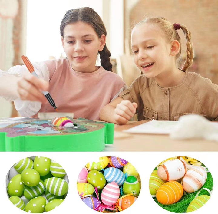 EggMazing Mini™ Zestaw z urządzeniem do zdobienia jajek DIY i markerami