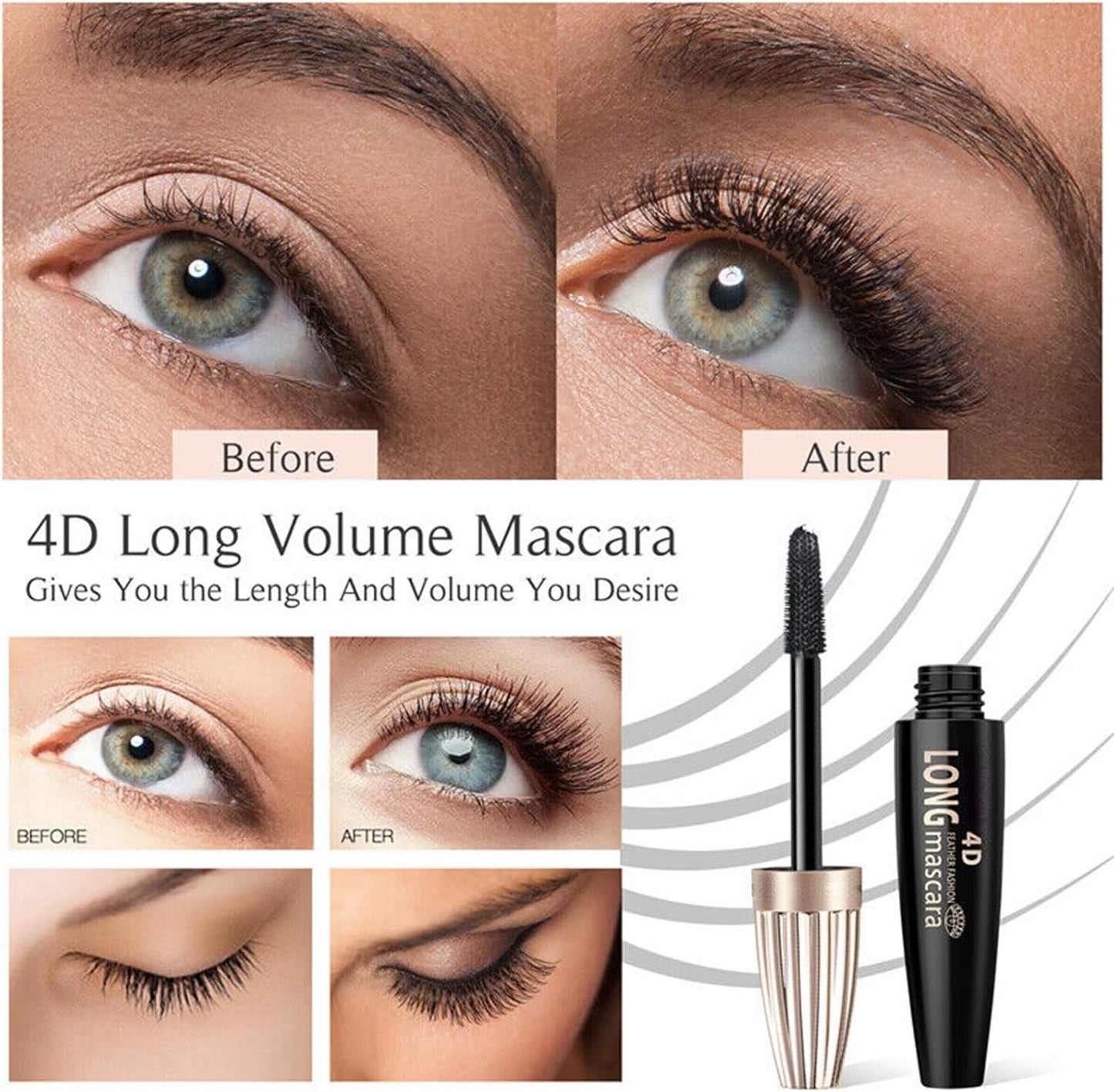 Elashé™ Maskara tubingowa – wodoodporna
