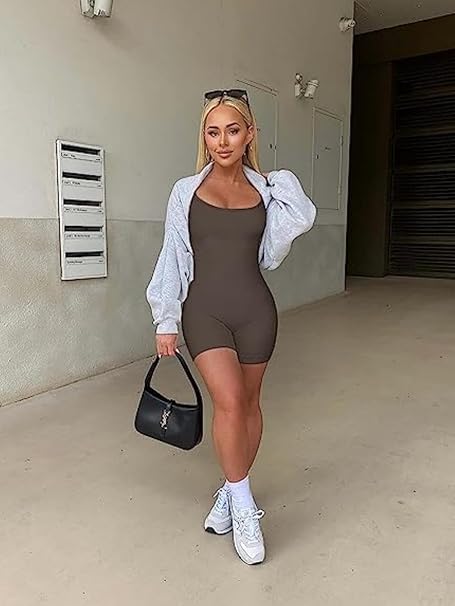 Eloisa Griffo™ – bezszwowa bielizna modelująca brzuch w formie kombinezonu na ramiączkach