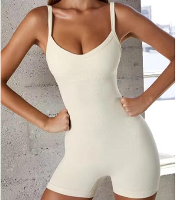 Eloisa Griffo™ – bezszwowa bielizna modelująca brzuch w formie kombinezonu na ramiączkach