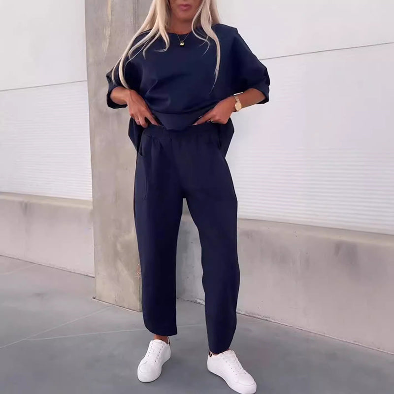 Emmie Moreau™ Zestaw dresowy bluza i spodnie z kieszeniami