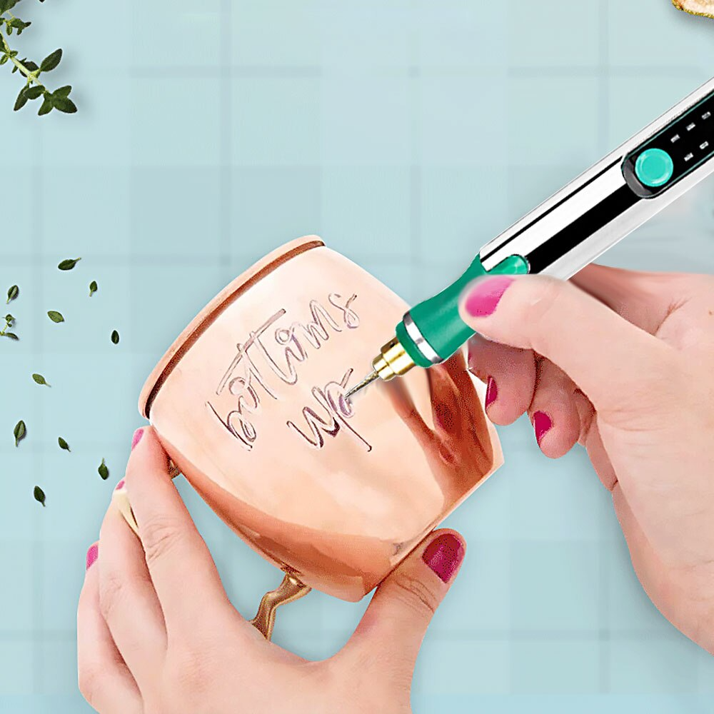 EngraveIt™ Pióro grawerujące + 30 unikalnych bitów grawerskich GRATIS