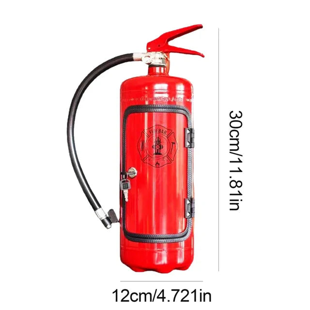 FireBar™ Minibar w kształcie gaśnicy