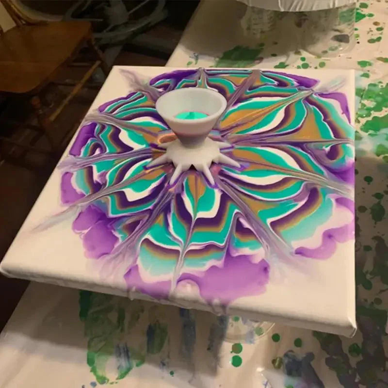 FlowArt+™ Lejek do malowania kwiatów | Stwórz piękny kwiat w kilka sekund!