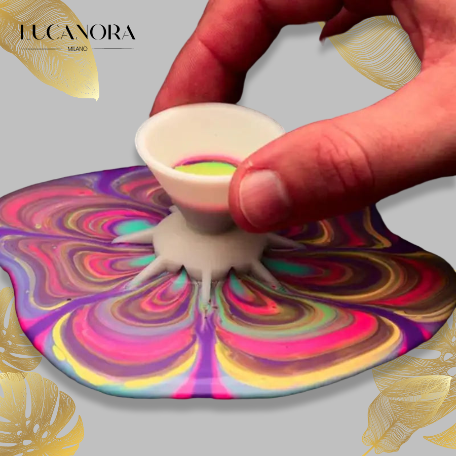 FlowArt+™ Lejek do malowania kwiatów | Stwórz piękny kwiat w kilka sekund!