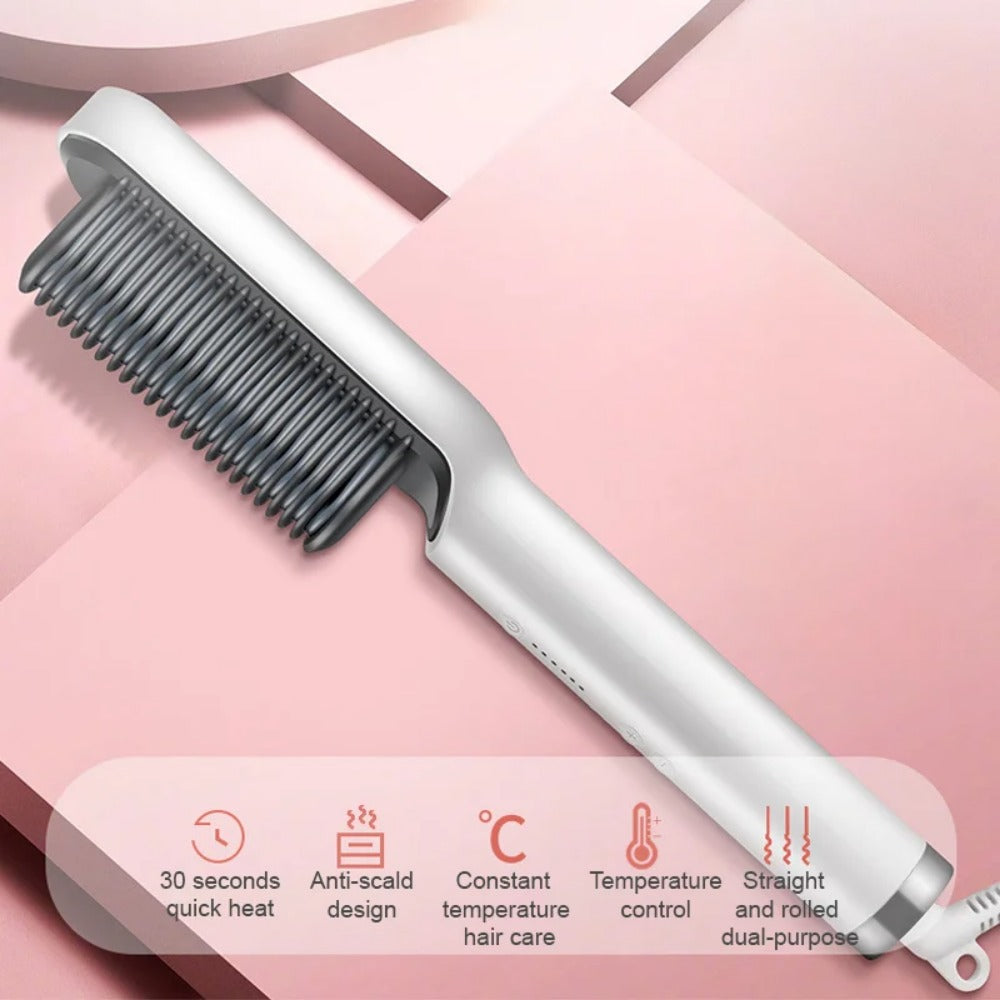 GlamComb™ Grzebień jonowy do prostowania włosów