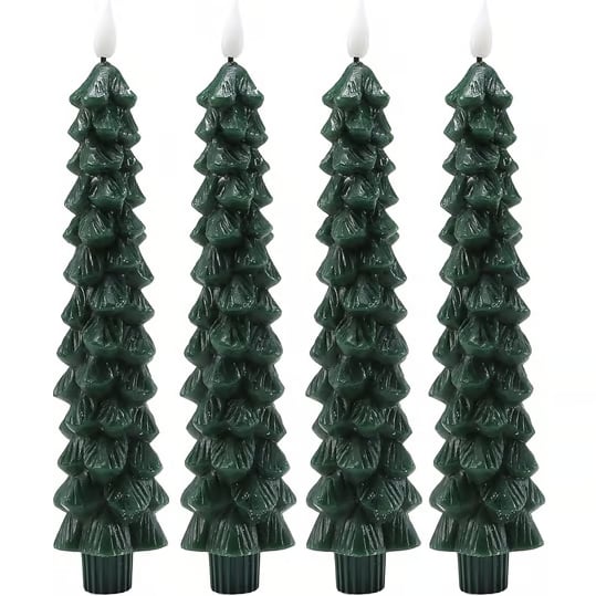 GlowTree™ Świece lodowe LED w kształcie choinki na Boże Narodzenie