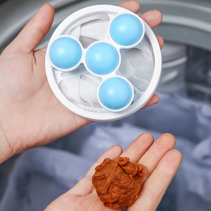 HairGuard™ Filtr do usuwania włosów i kłaczków w pralce | Usuwanie zabrudzeń podczas prania