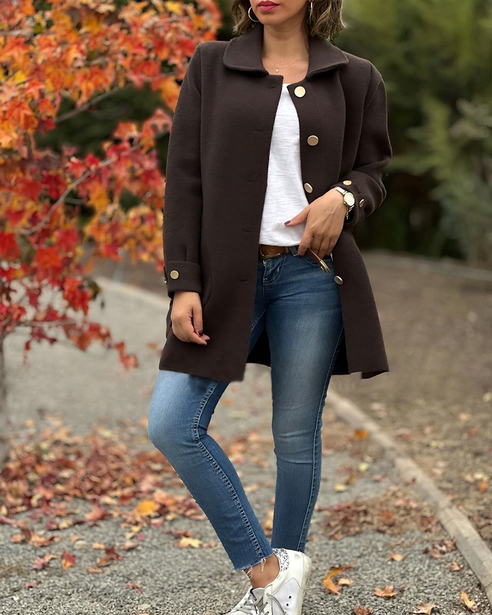 Ines Felice™ Elegancka marynarka jesienna