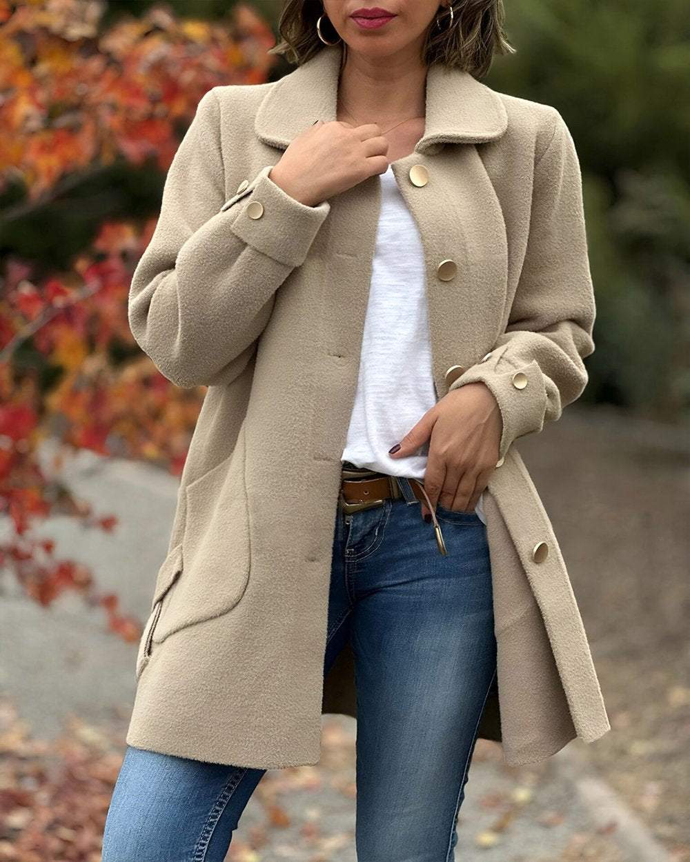 Ines Felice™ Elegancka marynarka jesienna