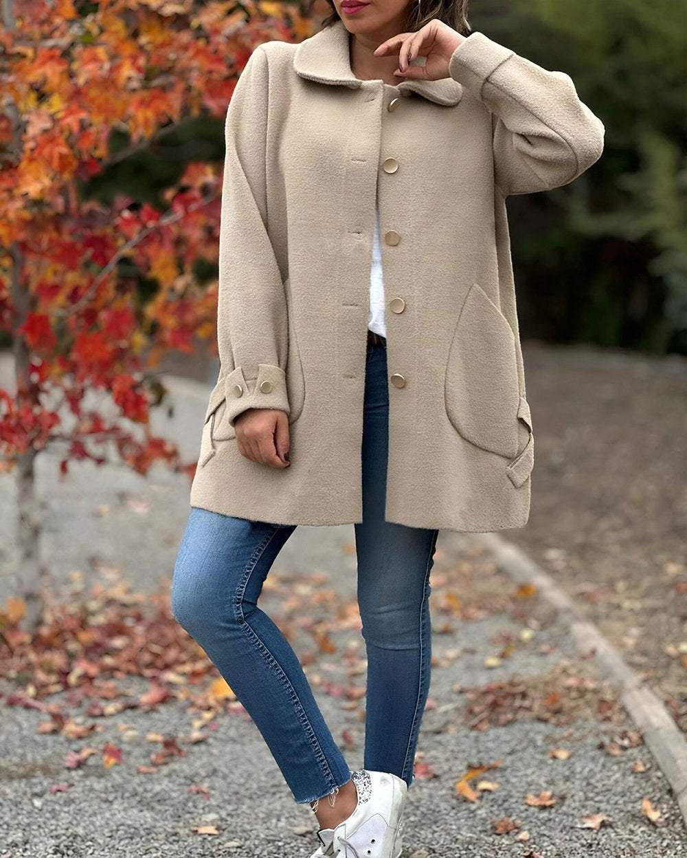 Ines Felice™ Elegancka marynarka jesienna