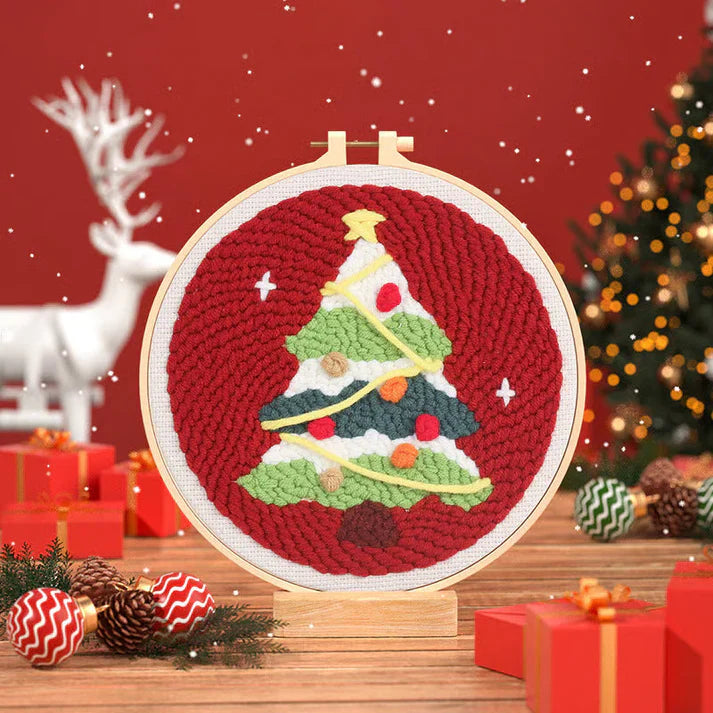 JoyStitch™ Zestaw do haftowania bożonarodzeniowego