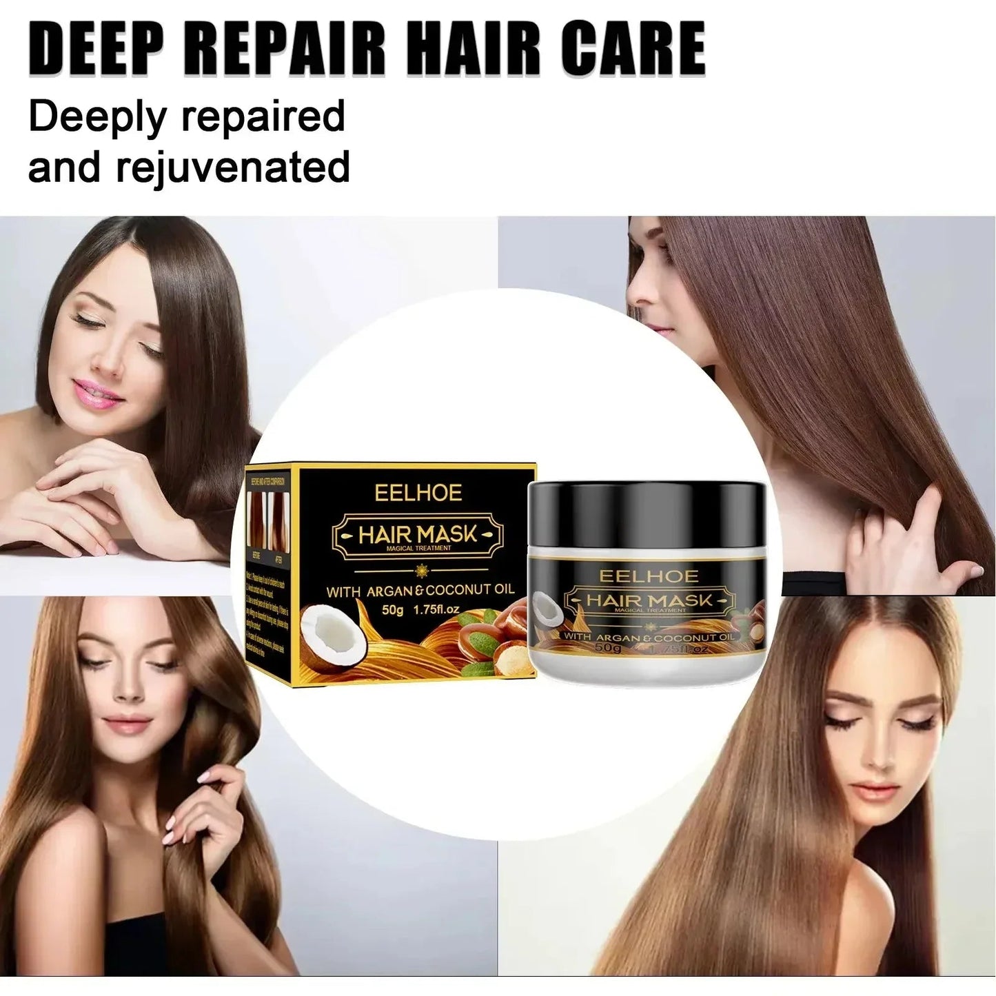 KeratinCure™ Maska odbudowująca włosy