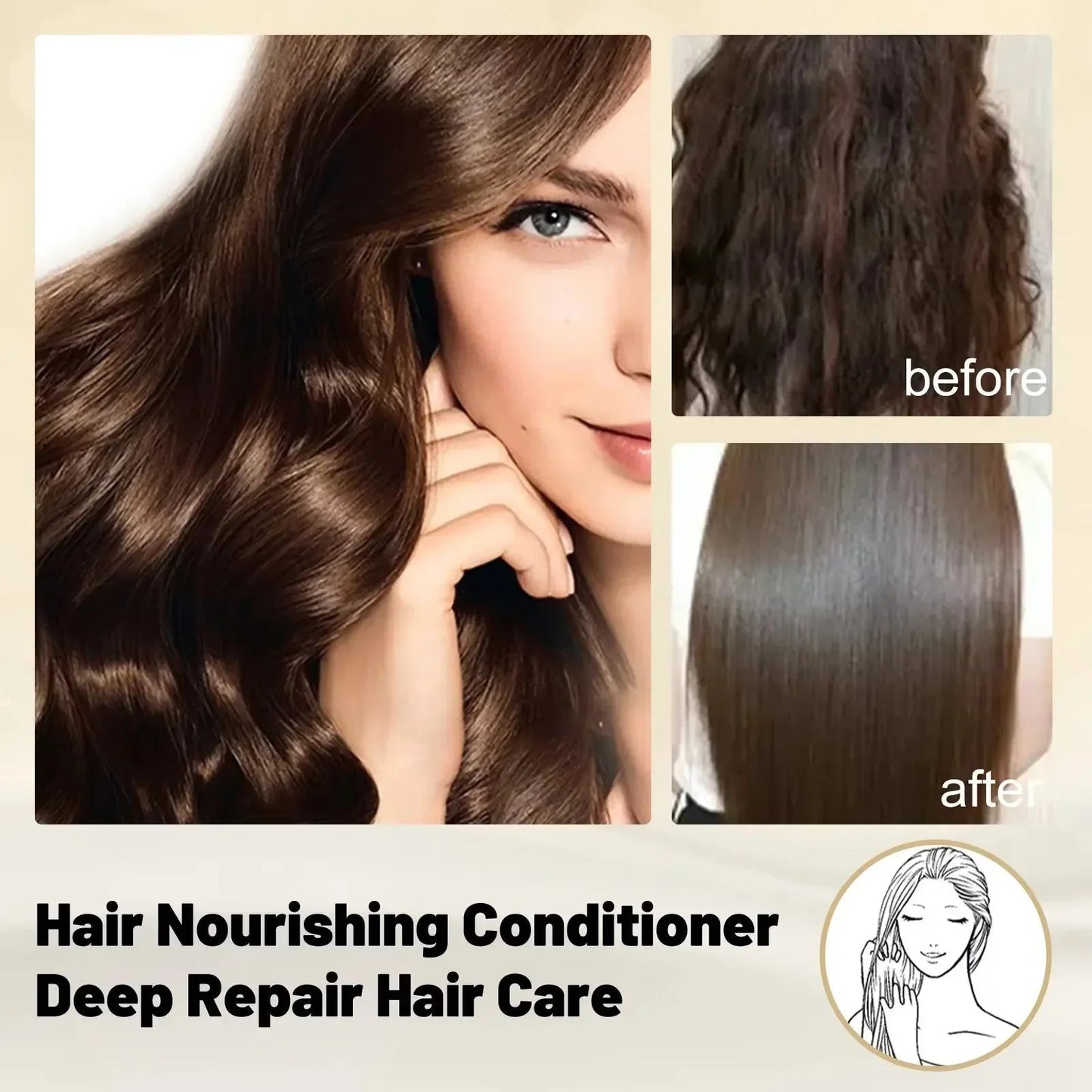 KeratinCure™ Maska odbudowująca włosy