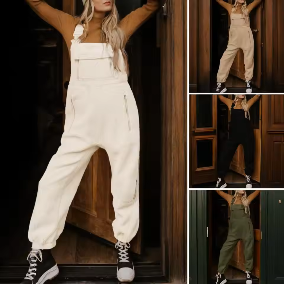 Lara Lo Surdo™ Miękki i ciepły kombinezon damski