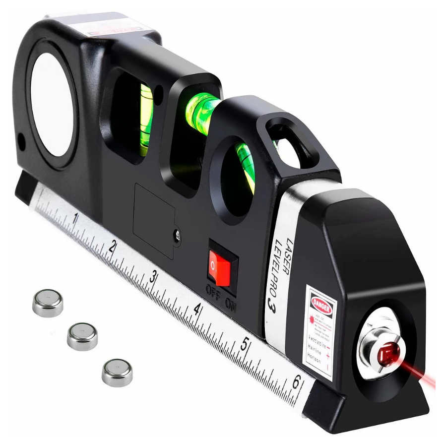 Levita Pro™ – Precyzyjna miarka laserowa z poziomicą