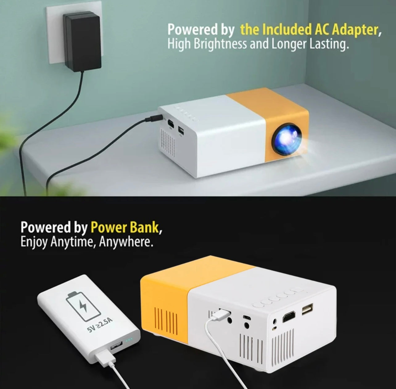 LiteShow™ Mini projektor