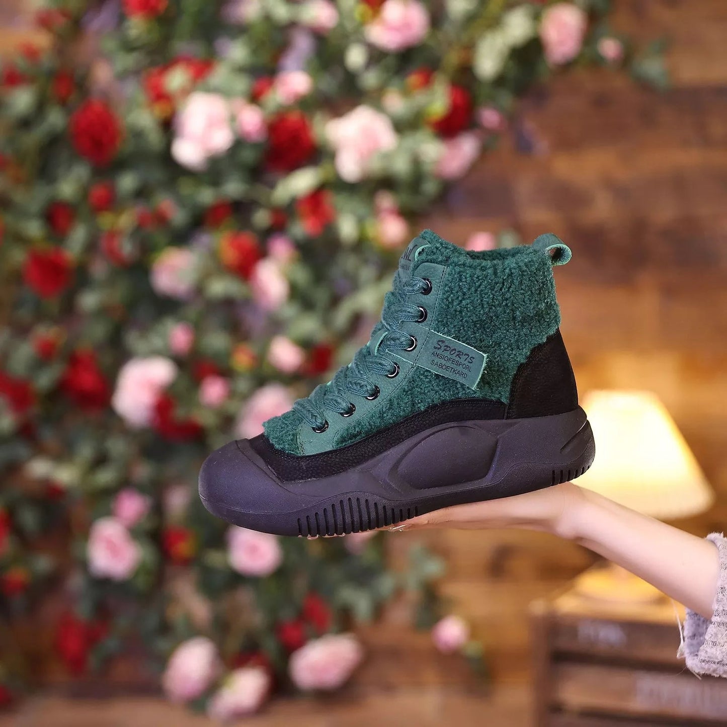 Louise William Sports™ Zimowe trampki-buty za kostkę