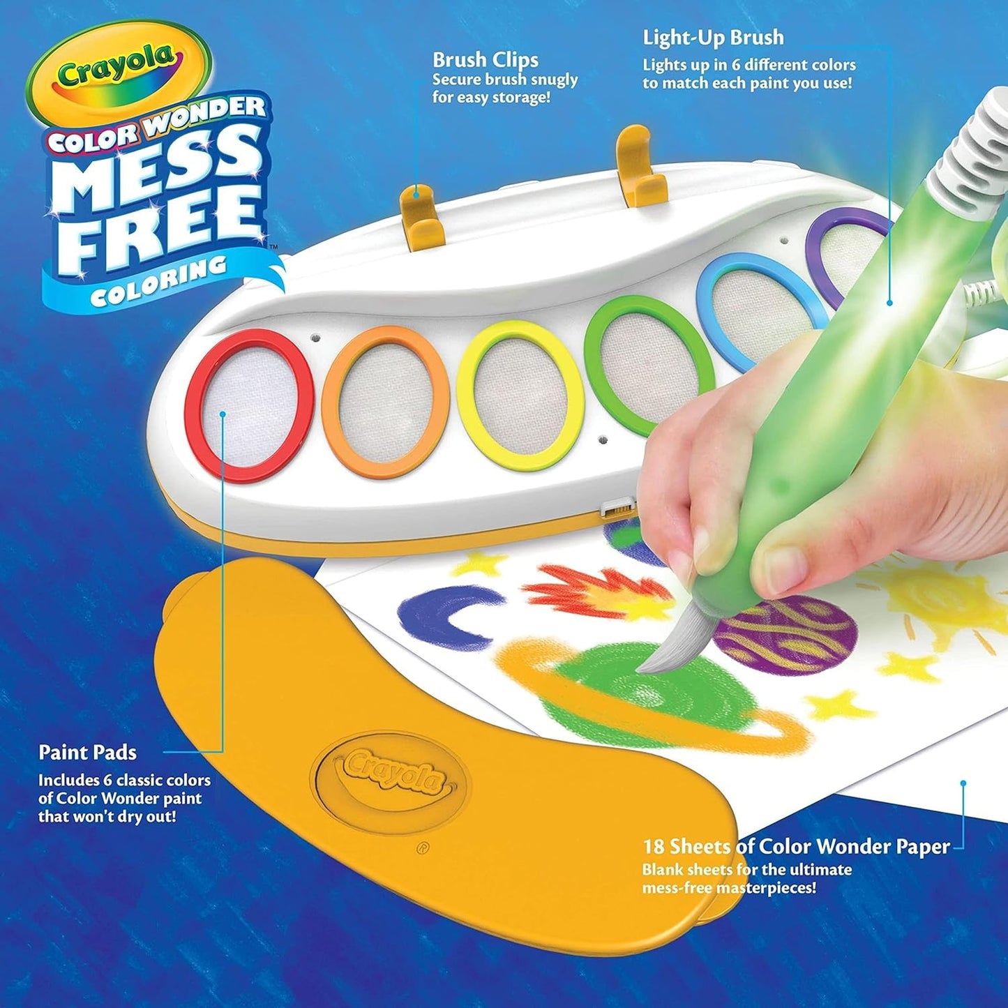 LumiArt™ Magiczny zestaw farb i papierów