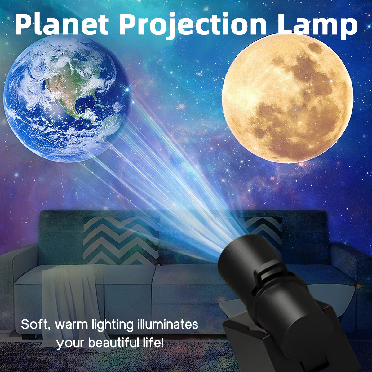 LunaGlobe™ Projektor Ziemi i Księżyca