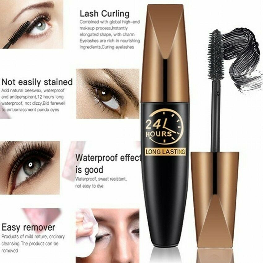 LuxLash™ Wodoodporny tusz do rzęs 4D na porost rzęs