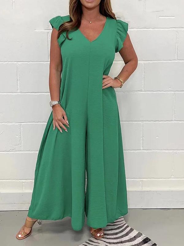 Marianne Bonnay™ Letni szeroki kombinezon na co dzień