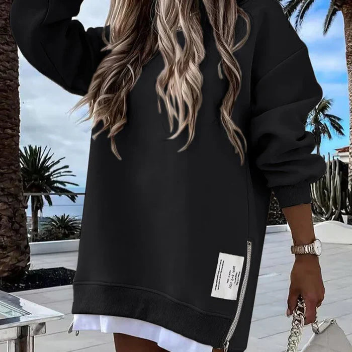 Marzia Vecera™ Damska wygodna bluza z długim rękawem