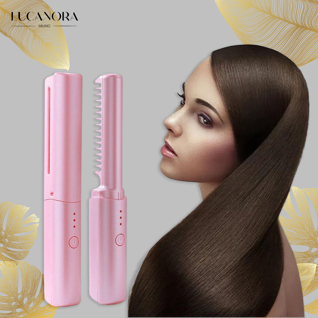 Mini GlamSet Pro™️ Mini lokówka i prostownica do włosów 2 w 1