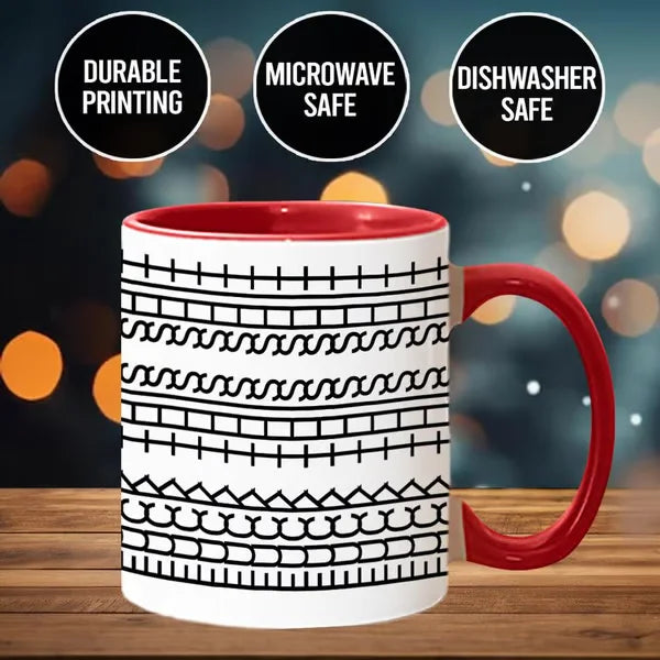 Muggle™ Ceramiczny kubek na kawe z ukrytą wiadomością