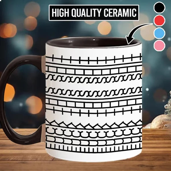 Muggle™ Ceramiczny kubek na kawe z ukrytą wiadomością