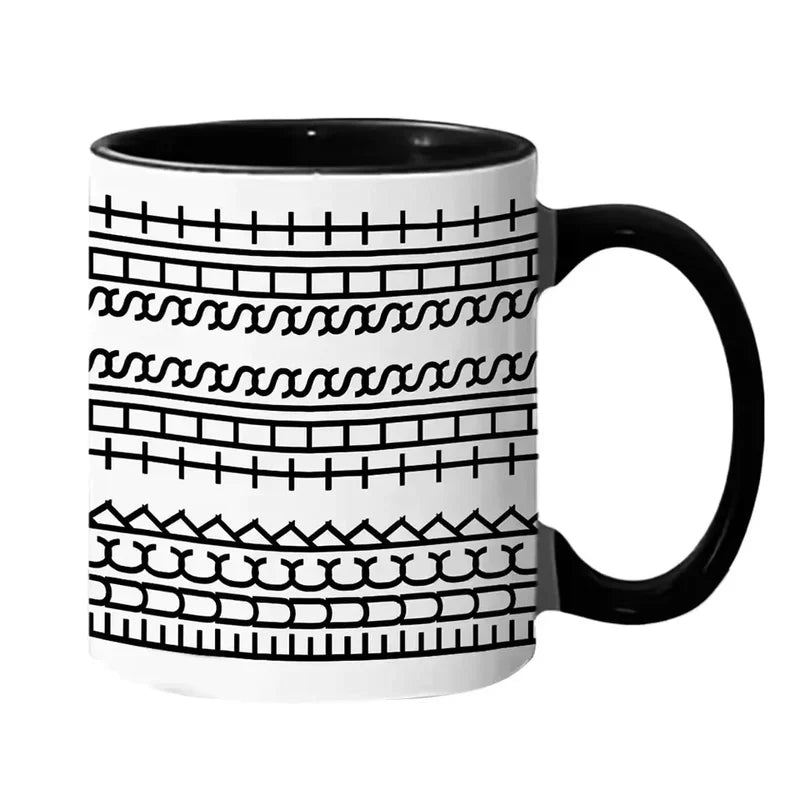 Muggle™ Ceramiczny kubek na kawe z ukrytą wiadomością