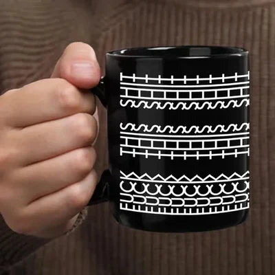 Muggle™ Ceramiczny kubek na kawe z ukrytą wiadomością
