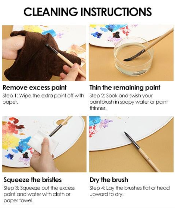 NaturBrush™ Zestaw 24 pędzli