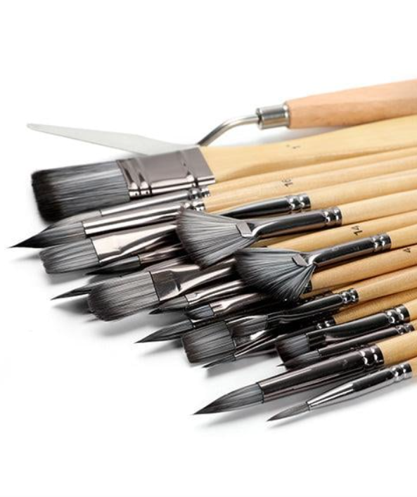 NaturBrush™ Zestaw 24 pędzli