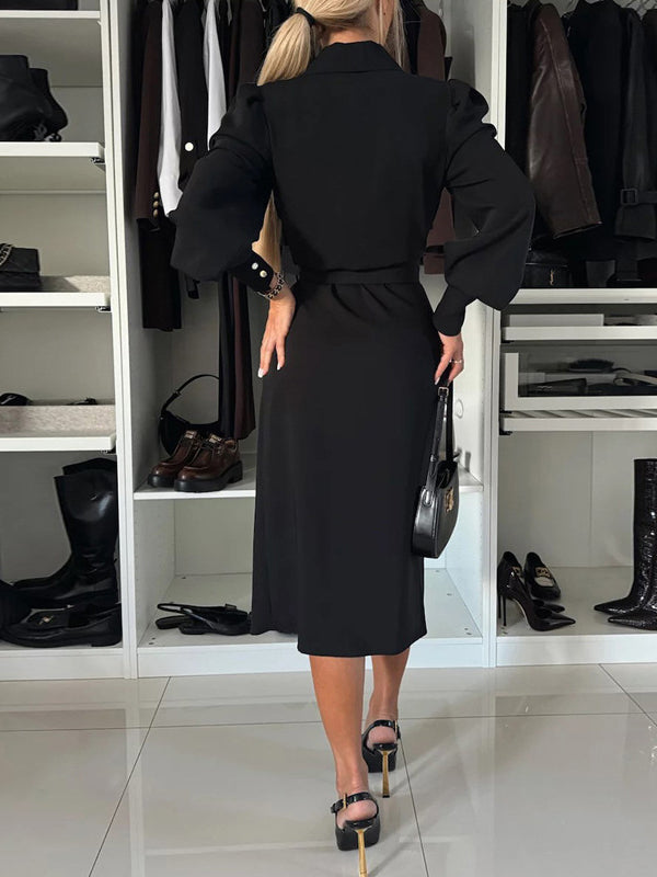 Nina Carlisi™️ Elegancka marynarka z dekoltem w szpic