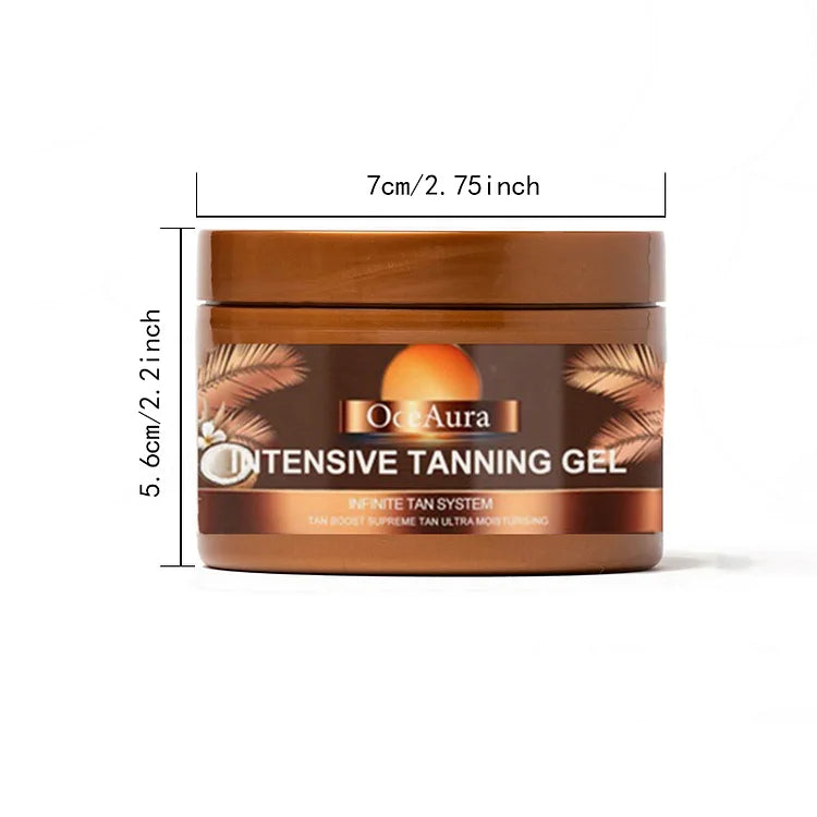 OceAura™ Żel przyspieszający opalanie z efektem brokatu