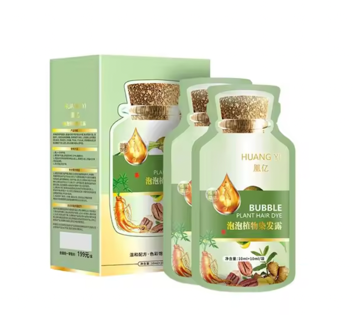 Organic Glow™ Naturalna roślinna farba do włosów