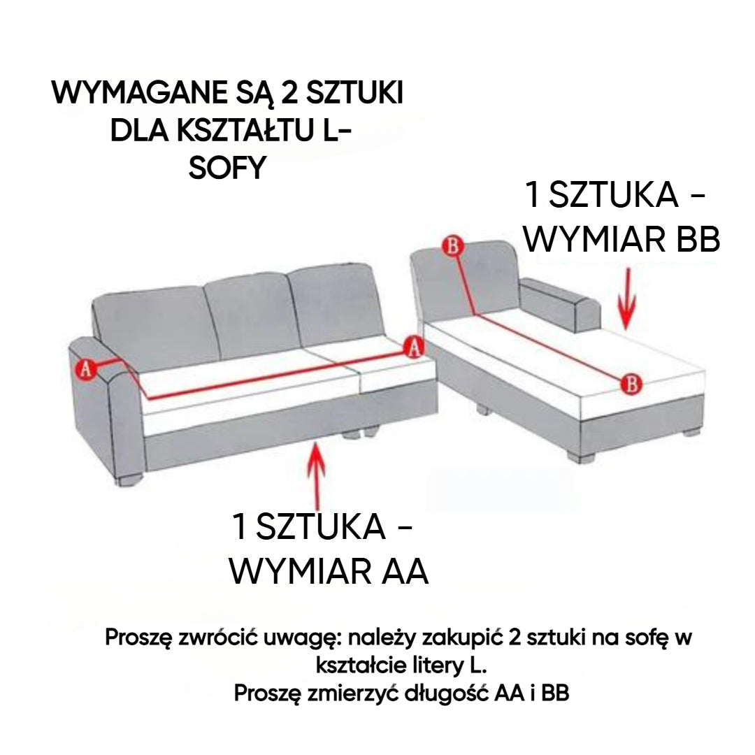 CoachSoft™️ Luksusowy pokrowiec na sofę