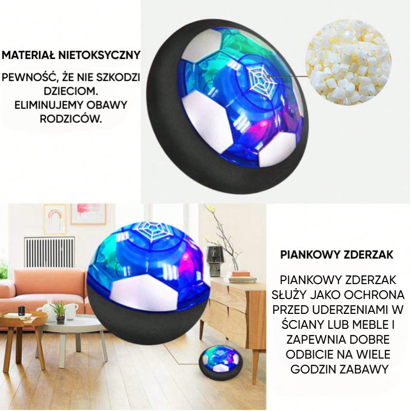 HoveGól™ Unosząca się piłka nożna do gry w domu