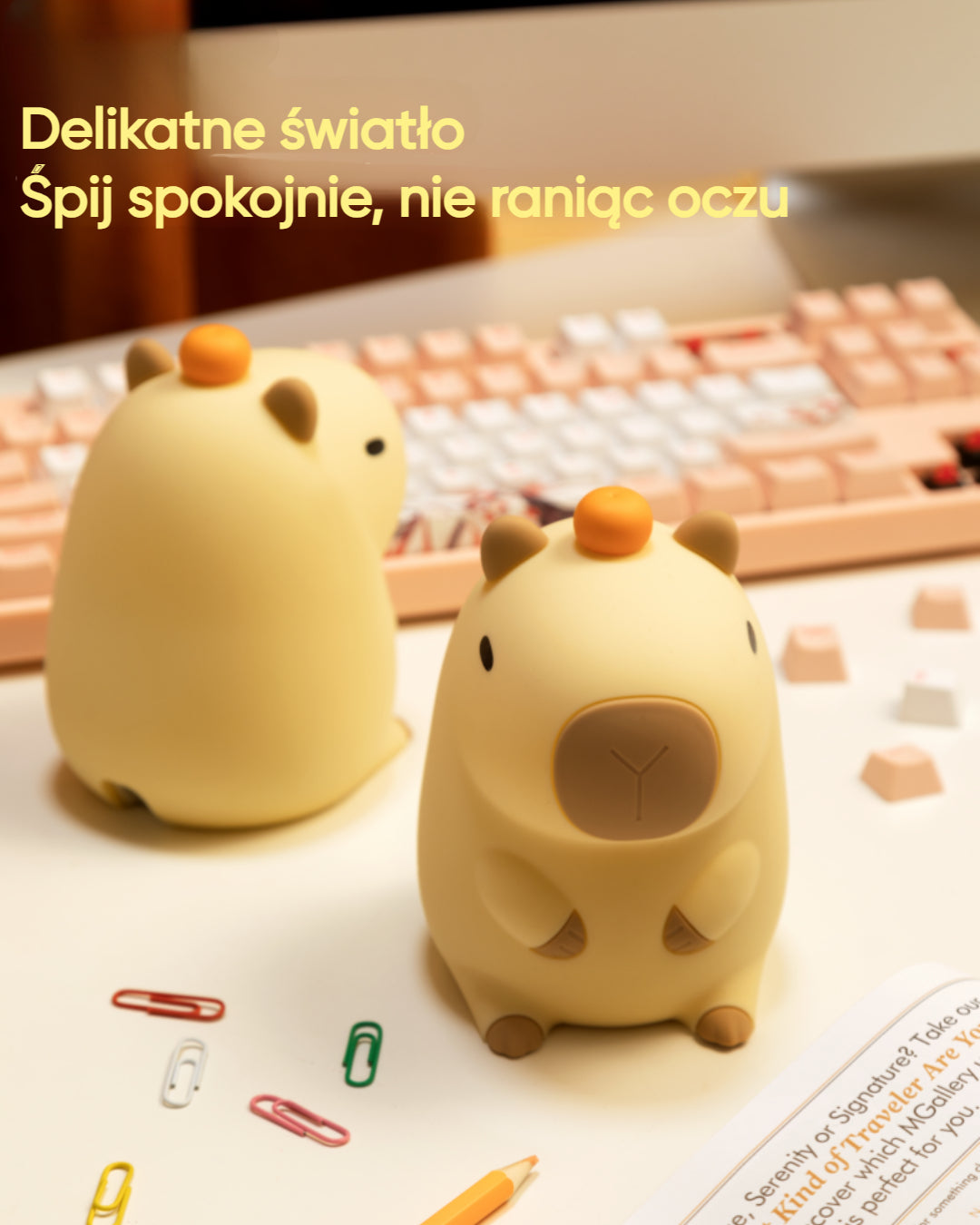 LumaCapy™ Urocza lampka nocna kapibara