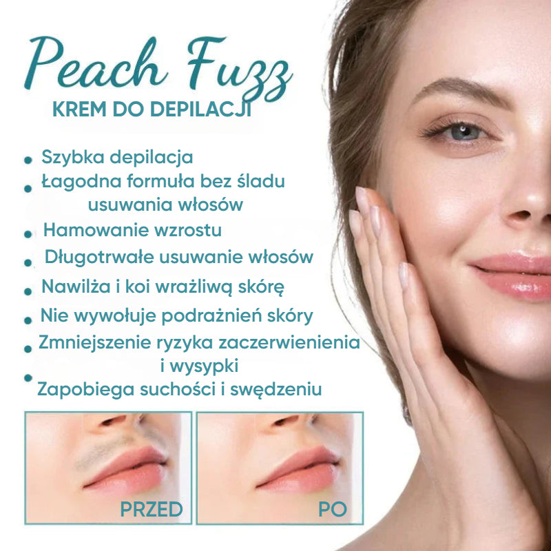 Peach Fugg™ Krem do depilacji twarzy