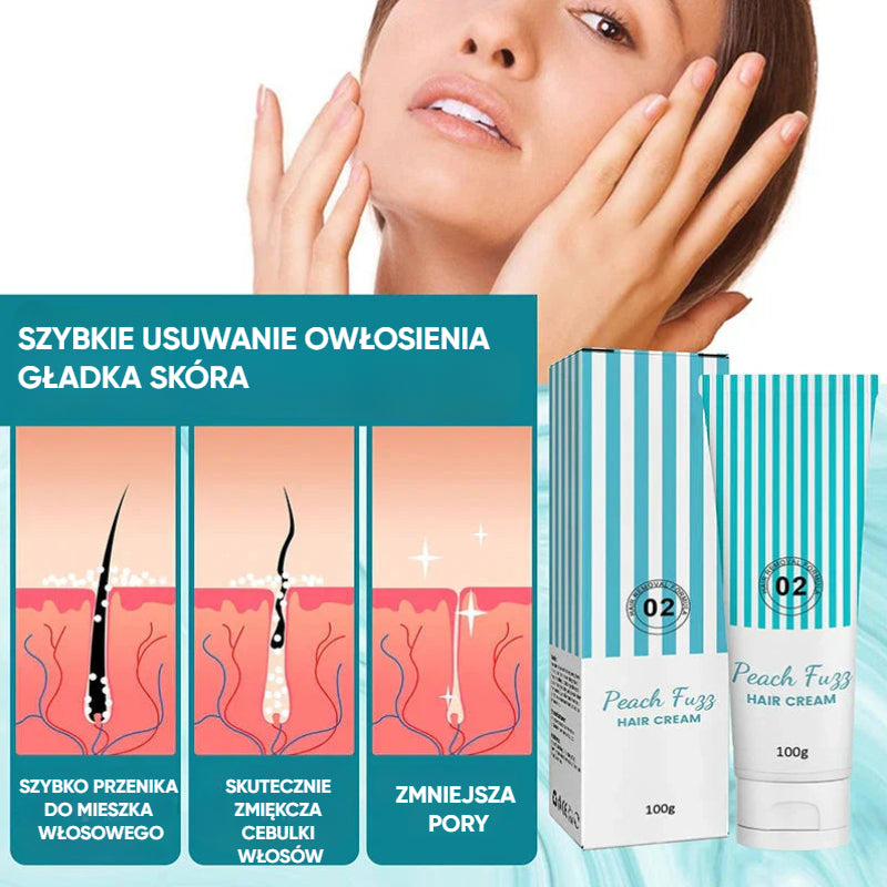 Peach Fugg™ Krem do depilacji twarzy