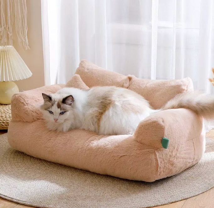PawPalace™ Przytulne i ciepłe legowisko dla zwierząt